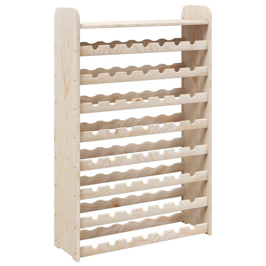 Wine Rack with Top Board 72.5x25x111.5 cm Solid Wood Pine Wine Rack with Top Board 72.5x25x111.5 cm Solid Wood Pine