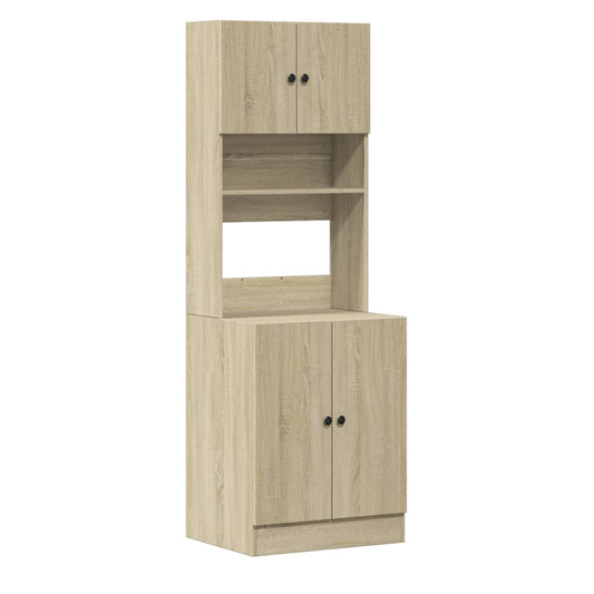 Kitchen Cabinet Sonoma Oak 60x50x180 cm Engineered Wood Kitchen Cabinet Sonoma Oak 60x50x180 cm Engineered Wood