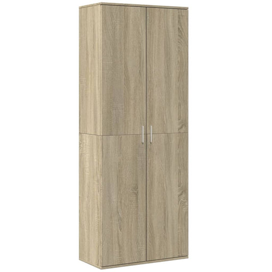 Highboard Sonoma Oak 70x35x180 cm Engineered Wood Highboard Sonoma Oak 70x35x180 cm Engineered Wood