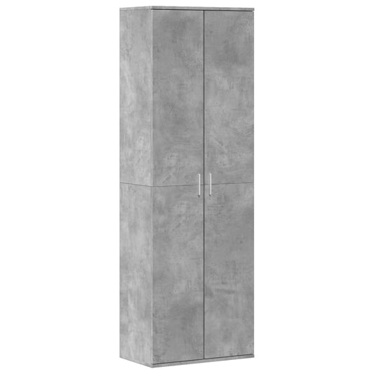 Highboard Concrete Grey 60x35x180 cm Engineered Wood Highboard Concrete Grey 60x35x180 cm Engineered Wood