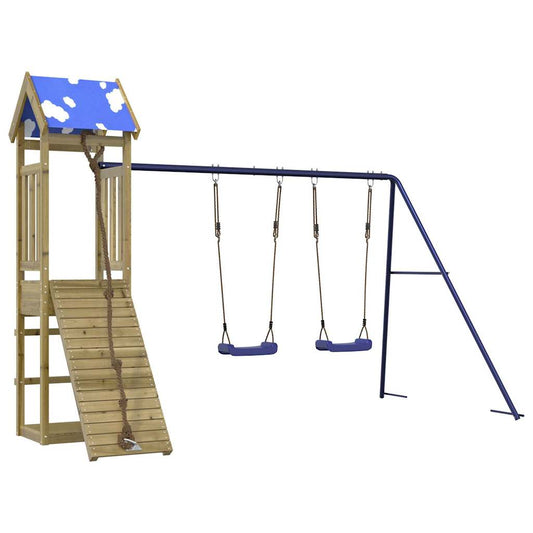Outdoor Playset Impregnated Wood Pine Outdoor Playset Impregnated Wood Pine