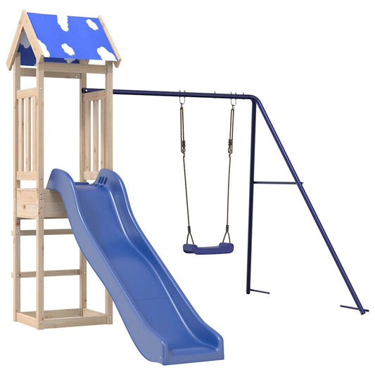 Outdoor Playset Solid Wood Pine Outdoor Playset Solid Wood Pine
