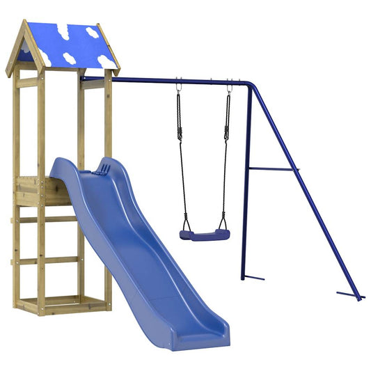 Outdoor Playset Impregnated Wood Pine Outdoor Playset Impregnated Wood Pine