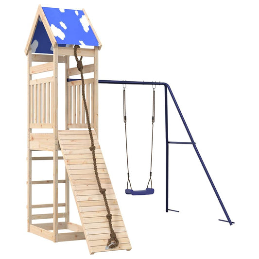 Outdoor Playset Solid Wood Pine Outdoor Playset Solid Wood Pine