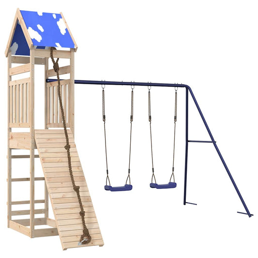 Outdoor Playset Solid Wood Pine Outdoor Playset Solid Wood Pine