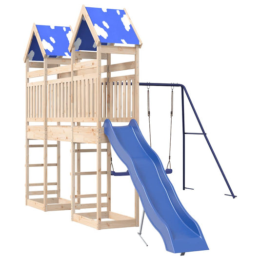 Outdoor Playset Solid Wood Pine Outdoor Playset Solid Wood Pine