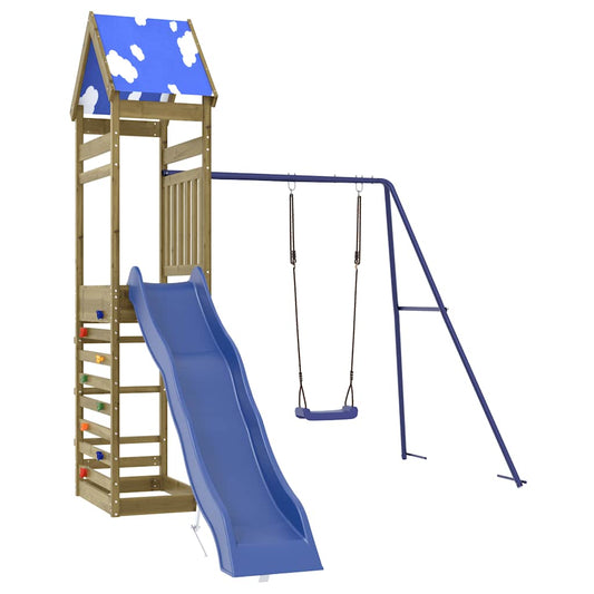 Outdoor Playset Impregnated Wood Pine Outdoor Playset Impregnated Wood Pine