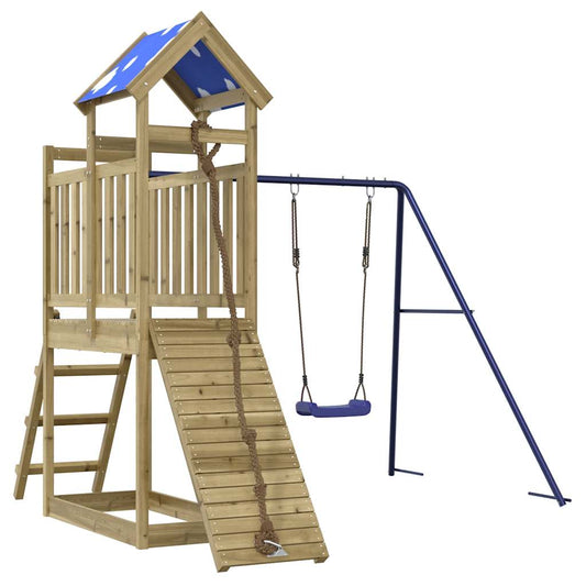 Outdoor Playset Impregnated Wood Pine Outdoor Playset Impregnated Wood Pine