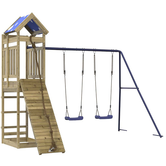 Outdoor Playset Impregnated Wood Pine Outdoor Playset Impregnated Wood Pine