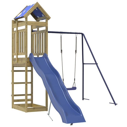 Outdoor Playset Impregnated Wood Pine Outdoor Playset Impregnated Wood Pine