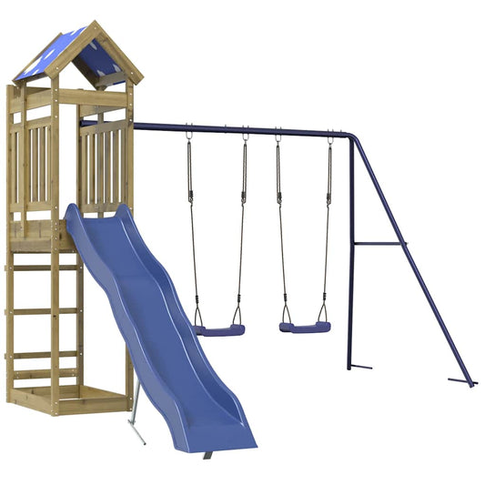 Outdoor Playset Impregnated Wood Pine Outdoor Playset Impregnated Wood Pine
