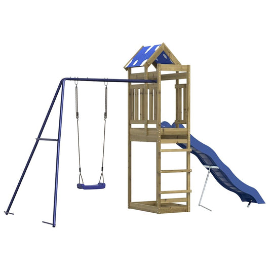 Outdoor Playset Impregnated Wood Pine Outdoor Playset Impregnated Wood Pine