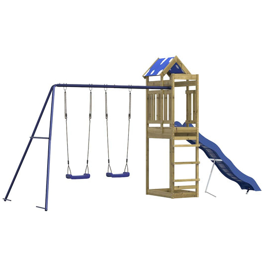 Outdoor Playset Impregnated Wood Pine Outdoor Playset Impregnated Wood Pine