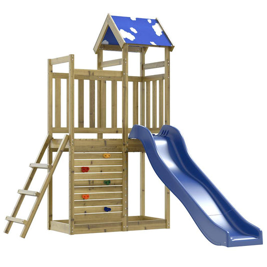 Outdoor Playset Impregnated Wood Pine Outdoor Playset Impregnated Wood Pine