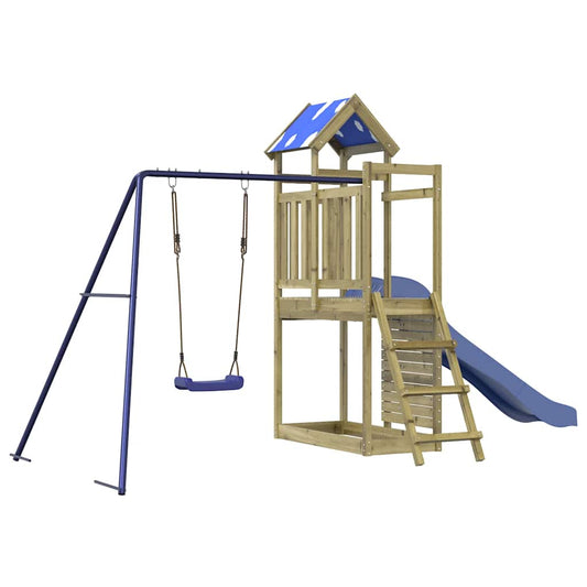 Outdoor Playset Impregnated Wood Pine Outdoor Playset Impregnated Wood Pine
