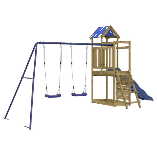 Outdoor Playset Impregnated Wood Pine Outdoor Playset Impregnated Wood Pine