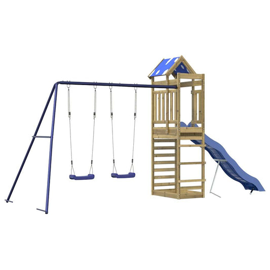 Outdoor Playset Impregnated Wood Pine Outdoor Playset Impregnated Wood Pine