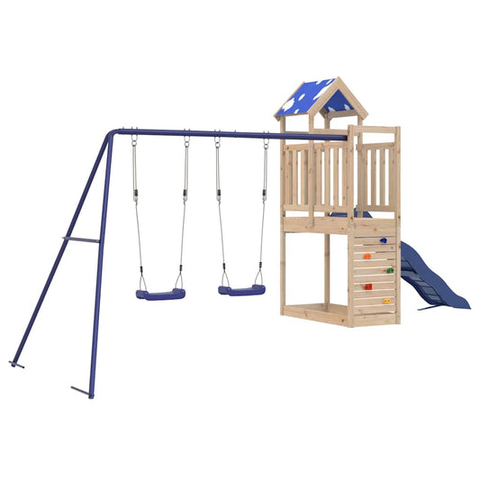 Outdoor Playset Solid Wood Pine Outdoor Playset Solid Wood Pine