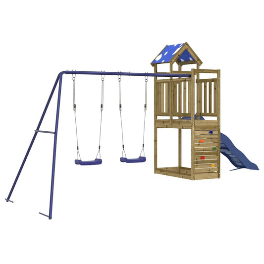 Outdoor Playset Impregnated Wood Pine Outdoor Playset Impregnated Wood Pine