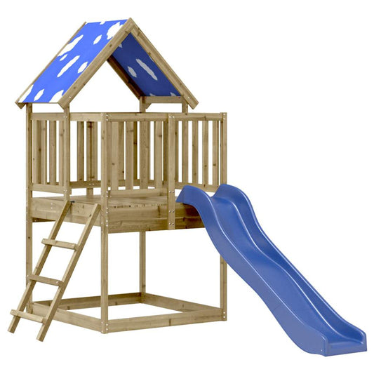 Outdoor Playset Impregnated Wood Pine Outdoor Playset Impregnated Wood Pine