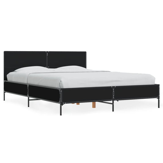 Bed Frame without Mattress Black 120x200 cm Bed Frame without Mattress Black 120x200 cm