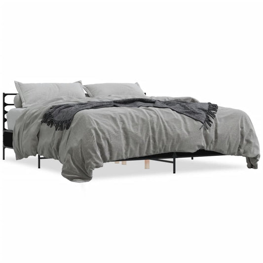 Bed Frame without Mattress Black 180x200 cm Super King Bed Frame without Mattress Black 180x200 cm Super King