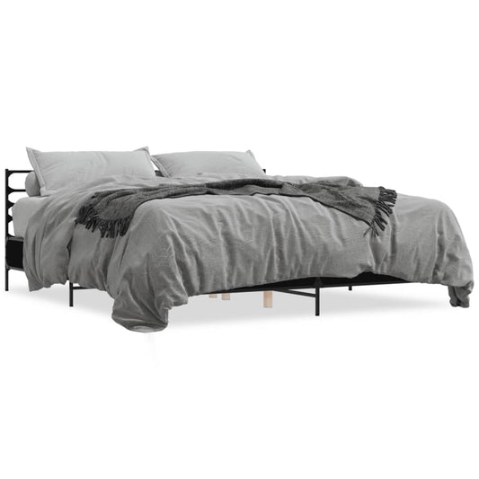 Bed Frame | Black | Engineered wood, metal, plywood | Double | Durable Bed Frame | Black | Engineered wood, metal, plywood | Double | Durable
