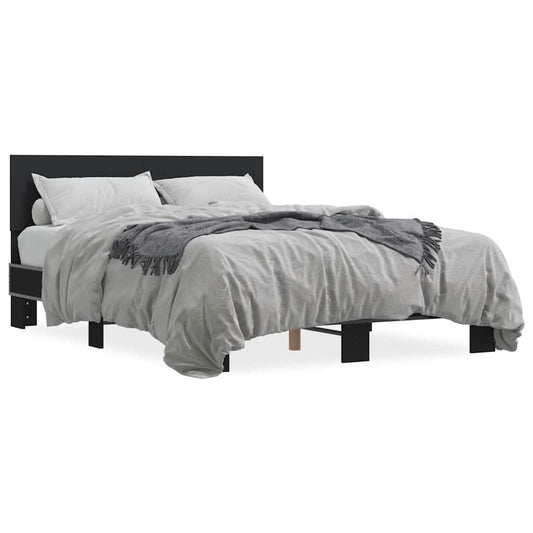 Bed Frame | Black | Engineered wood, metal, plywood | Small Double Bed Frame | Black | Engineered wood, metal, plywood | Small Double