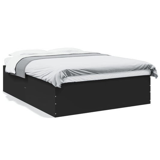 Bed Frame without Mattress Black 160x200 cm Bed Frame without Mattress Black 160x200 cm