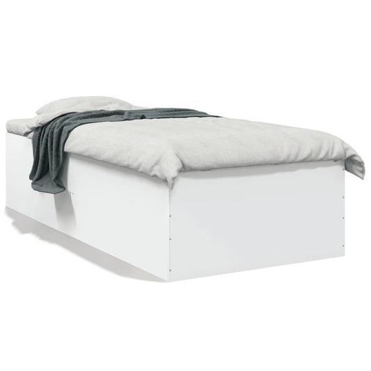 Bed Frame without Mattress White 90x200 cm Bed Frame without Mattress White 90x200 cm