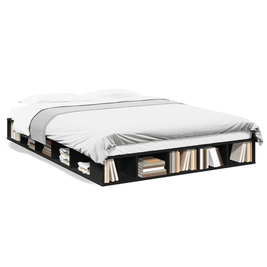 Bed Frame without Mattress Black 160x200 cm Bed Frame without Mattress Black 160x200 cm