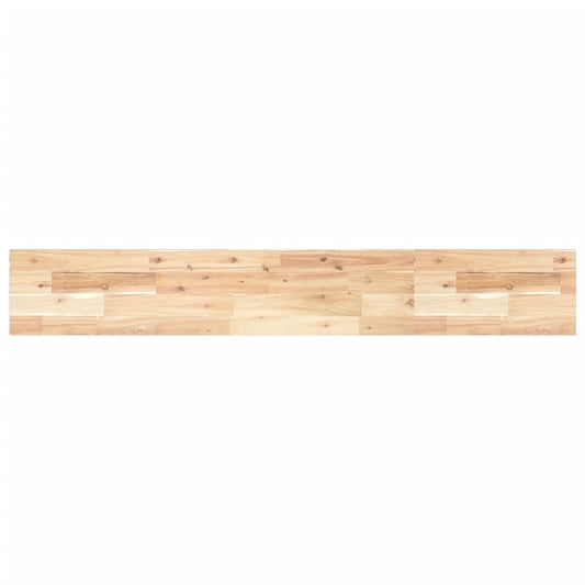 Floating Shelf 160x20x2 cm Untreated Solid Wood Acacia Floating Shelf 160x20x2 cm Untreated Solid Wood Acacia
