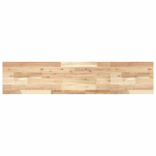 Floating Shelf 120x30x2 cm Untreated Solid Wood Acacia Floating Shelf 120x30x2 cm Untreated Solid Wood Acacia