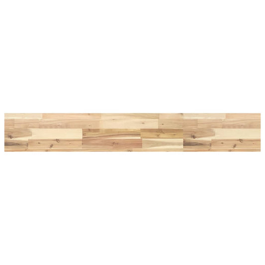 Floating Shelf 160x20x4 cm Untreated Solid Wood Acacia Floating Shelf 160x20x4 cm Untreated Solid Wood Acacia