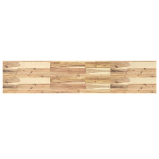 Floating Shelf 160x30x4 cm Untreated Solid Wood Acacia Floating Shelf 160x30x4 cm Untreated Solid Wood Acacia