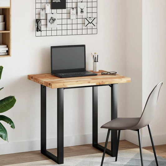 Desk Top Oil Finished 100x60x4 cm Solid Wood Acacia Desk Top Oil Finished 100x60x4 cm Solid Wood Acacia