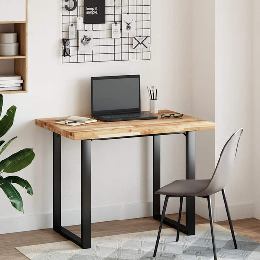 Desk Top Oil Finished 100x70x4 cm Solid Wood Acacia Desk Top Oil Finished 100x70x4 cm Solid Wood Acacia