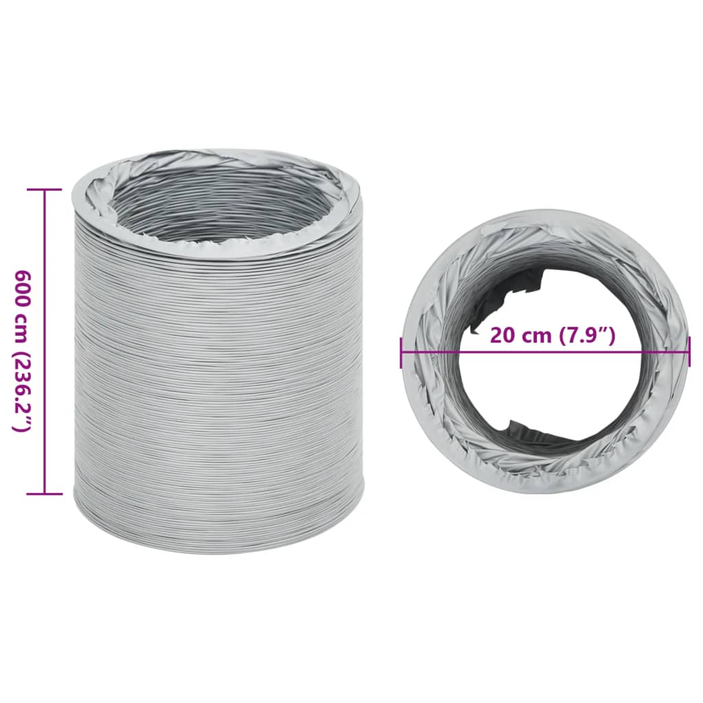 Exhaust Duct PVC 6 m Ø20 cm