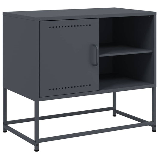 TV Cabinet Anthracite 68x39x60,5 cm Steel TV Cabinet Anthracite 68x39x60,5 cm Steel