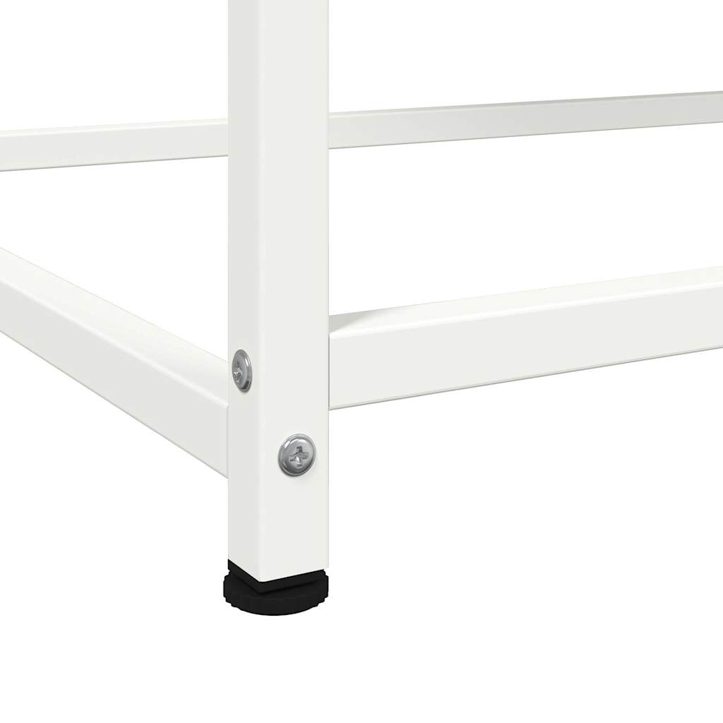 Highboard White 100.5x39x107 cm Steel