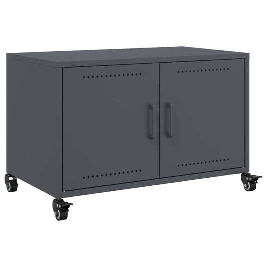 TV Cabinet Anthracite 68x39x43,5 cm Steel TV Cabinet Anthracite 68x39x43,5 cm Steel