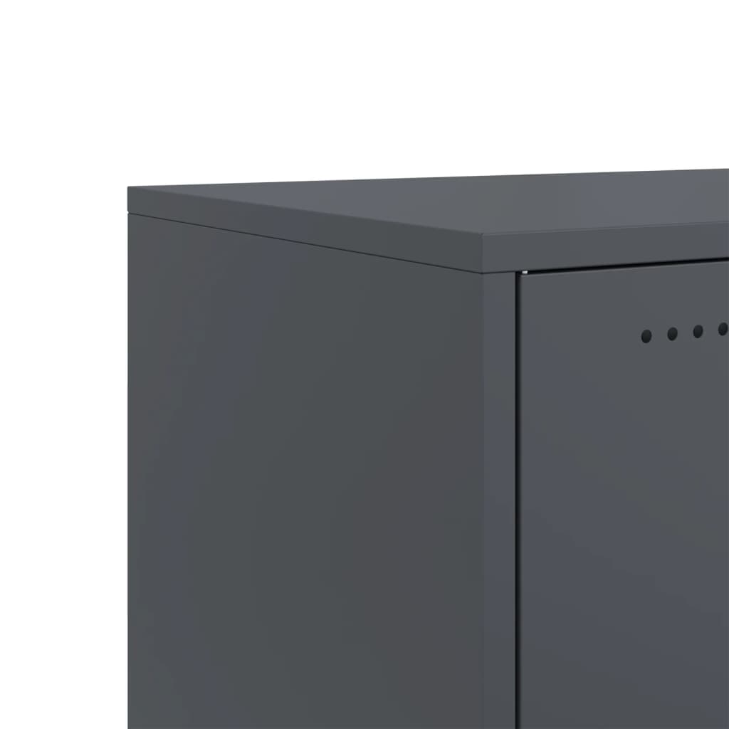 TV Cabinet Anthracite 100,5x39x43,5 cm Steel
