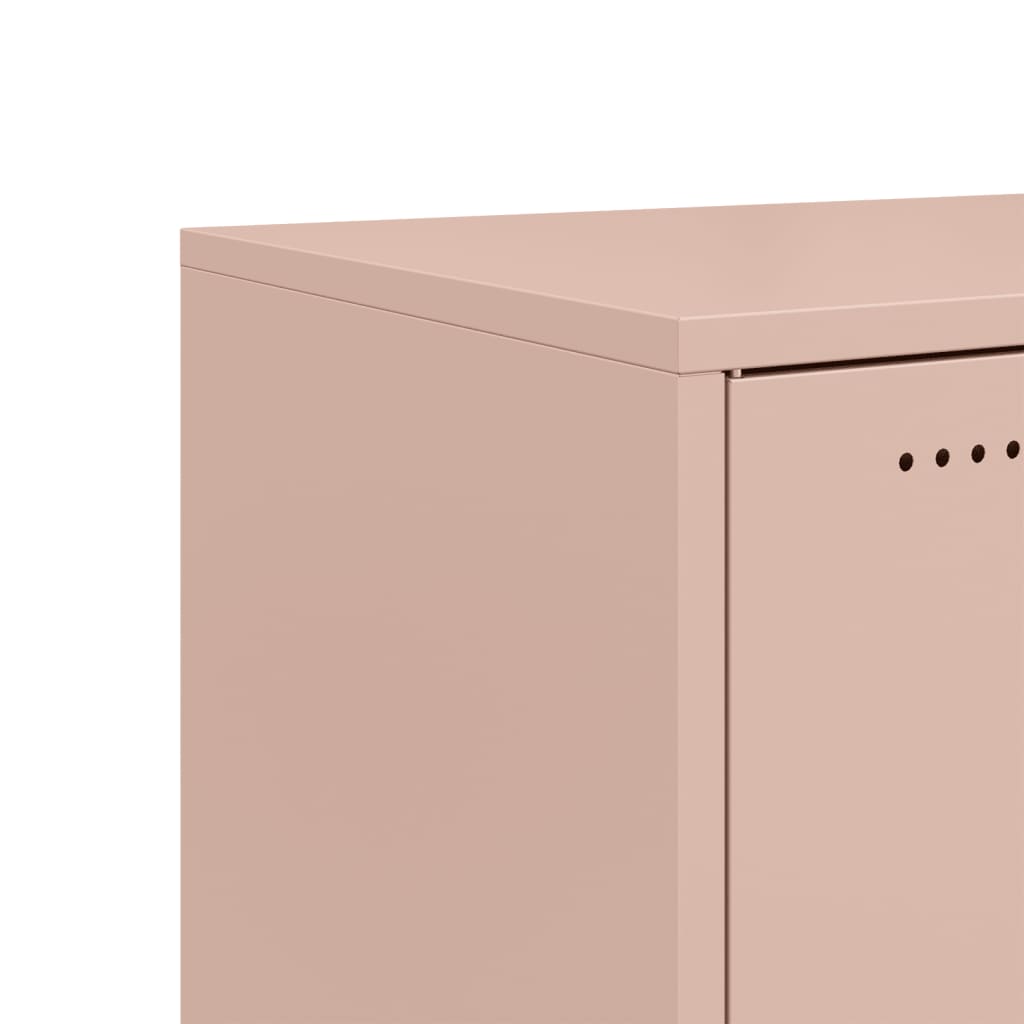 TV Cabinet Pink 68x39x43,5 cm Steel