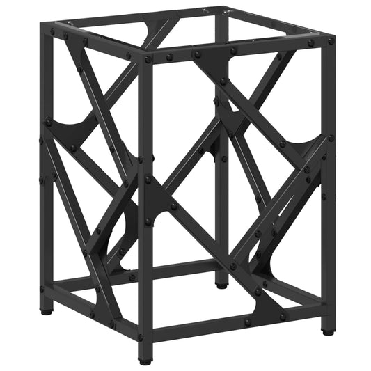 Coffee Table with Transparent Glass Top 30x30x41 cm Steel Coffee Table with Transparent Glass Top 30x30x41 cm Steel
