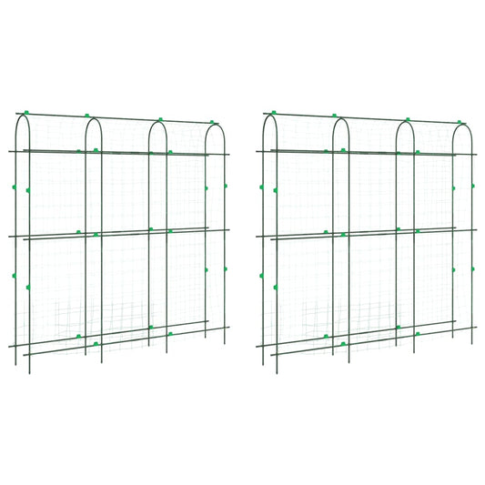 Garden Trellises for Climbing Plants 2 pcs U-Shape Steel Garden Trellises for Climbing Plants 2 pcs U-Shape Steel