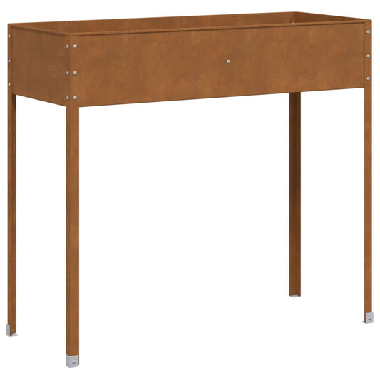Garden Planter 100.5x40.5x90 cm Weathering Steel Garden Planter 100.5x40.5x90 cm Weathering Steel
