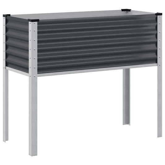Garden Planter Anthracite 100x45x90 cm Steel Garden Planter Anthracite 100x45x90 cm Steel