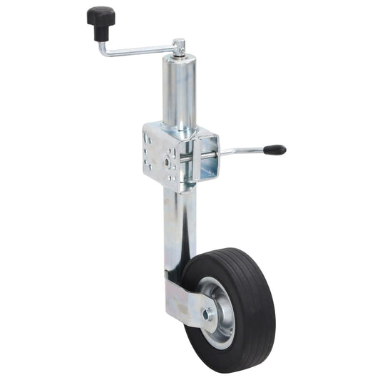 Trailer Jack Wheel 60mm with 2 Support Tubes and 3 Split Clamps Trailer Jack Wheel 60mm with 2 Support Tubes and 3 Split Clamps