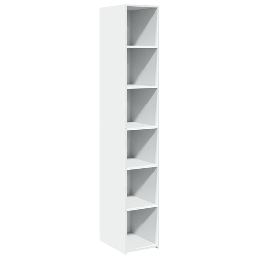 Highboard White 30x41x185 cm Engineered Wood Highboard White 30x41x185 cm Engineered Wood
