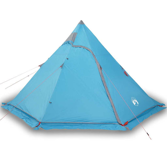 Camping Tent Tipi 5-Person Blue Waterproof Camping Tent Tipi 5-Person Blue Waterproof